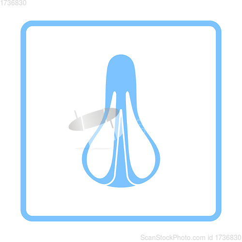 Image of Bike Seat Icon Top View