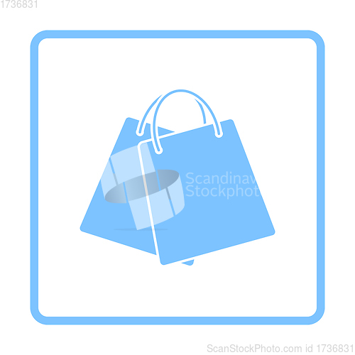 Image of Two Shopping Bags Icon