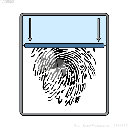 Image of Fingerprint Scan Icon