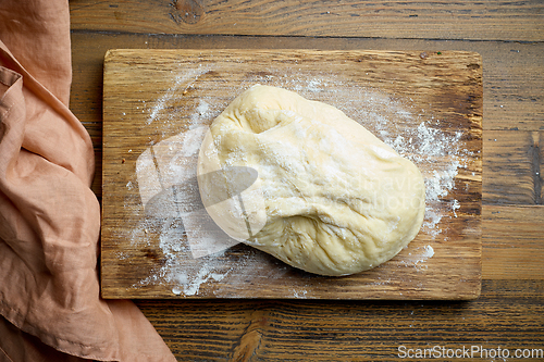 Image of fresh yeast dough