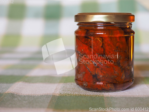Image of Jar of sundried tomato