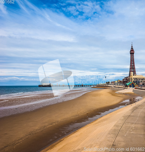 Image of The Blackpool Tower (HDR)