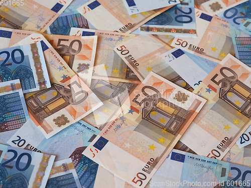 Image of Euro (EUR) notes, European Union (EU)
