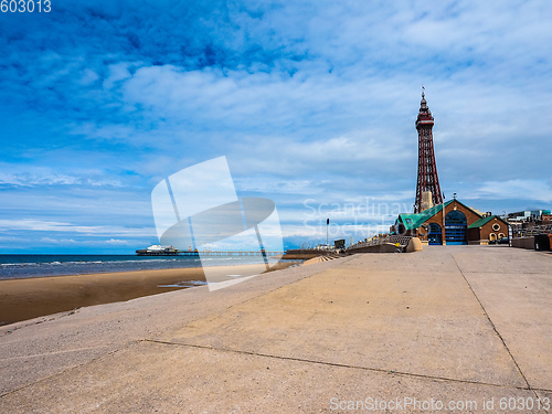 Image of The Blackpool Tower (HDR)