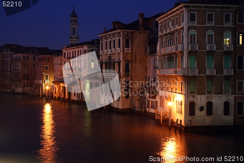 Image of Venice by Night - Canal grande