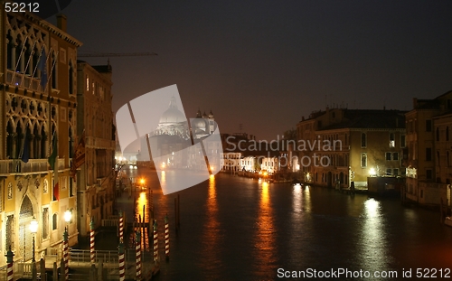 Image of Venice by Night - Canl Grande
