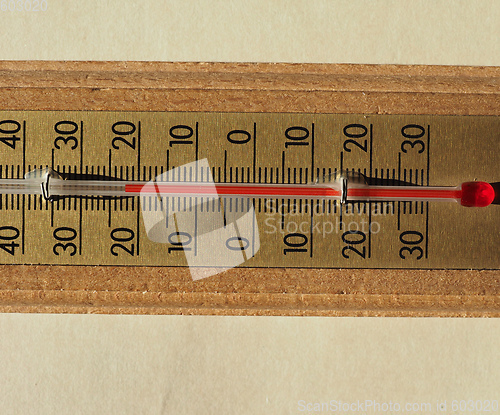 Image of Thermometer for air temperature measurement