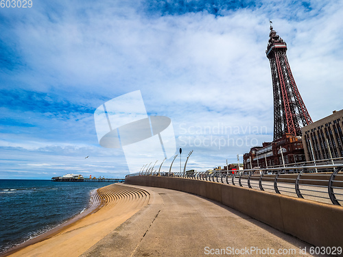 Image of The Blackpool Tower (HDR)