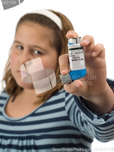 Image of Girl With Asthma