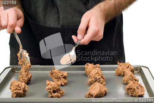 Image of Uncooked Chocolate Chip Cookies