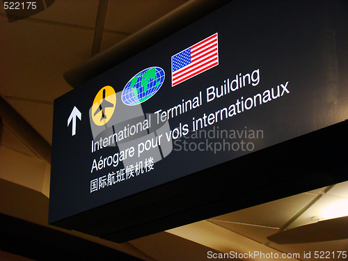 Image of Airport sign
