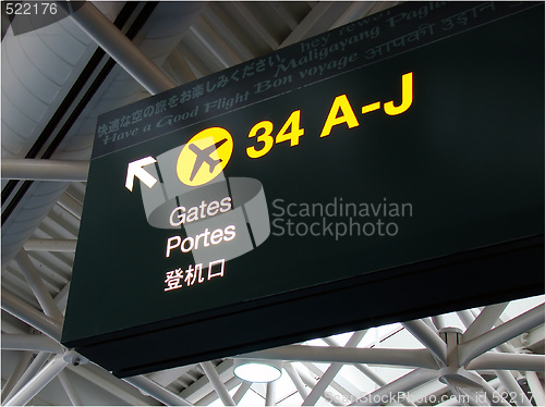 Image of Airport sign