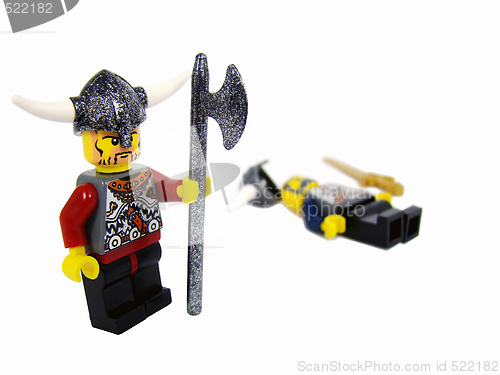 Image of Warrior toy, viking