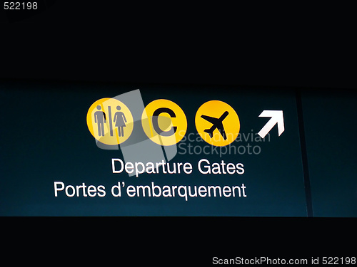 Image of Airport sign