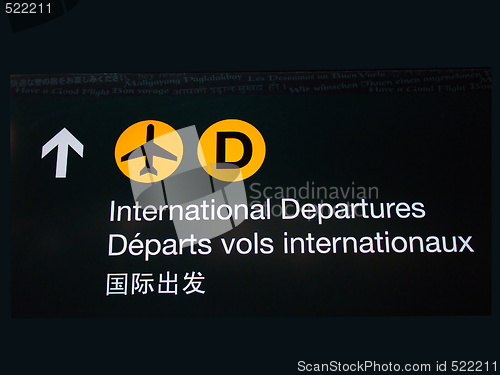 Image of Airport sign