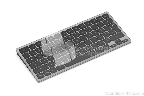 Image of Sketch of wireless computer keyboard