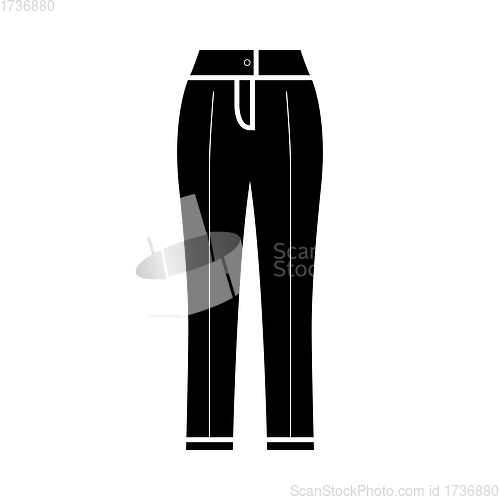 Image of Business Woman Trousers Icon