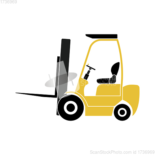 Image of Warehouse Forklift Icon