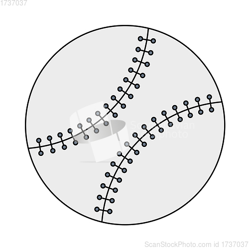 Image of Baseball Ball Icon