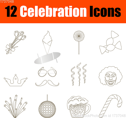 Image of Celebration Icon Set