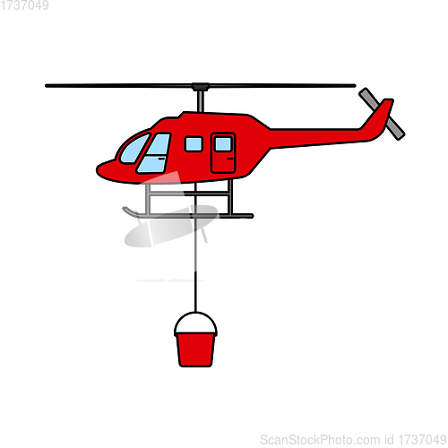 Image of Fire Service Helicopter Icon