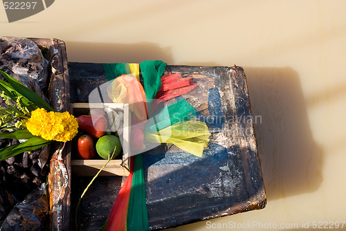 Image of Detail of Thai boat