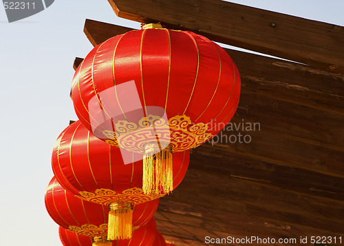 Image of Chinese Lanterns Close up