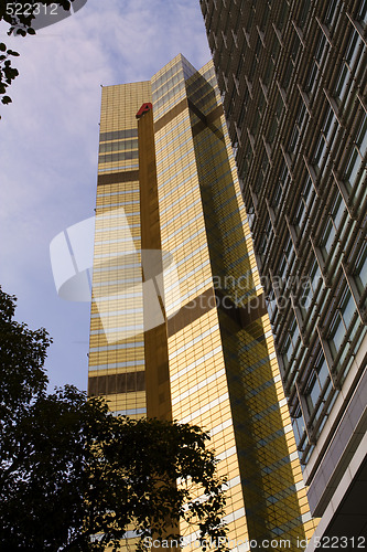 Image of Shanghai architecture golden building