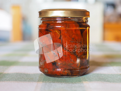 Image of Jar of sundried tomato