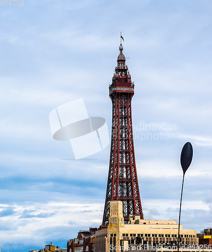 Image of The Blackpool Tower (HDR)