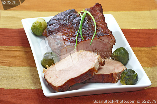Image of Roasted pork meat