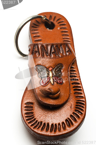 Image of key chain souvenir panama