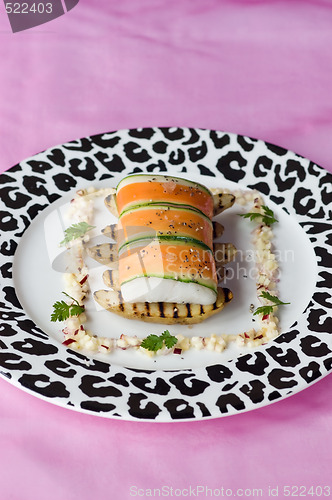 Image of brill wrapped in carrot