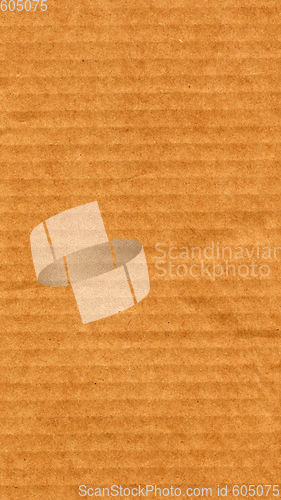 Image of Brown corrugated cardboard background - vertical