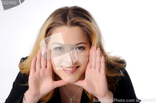 Image of Young businesswoman