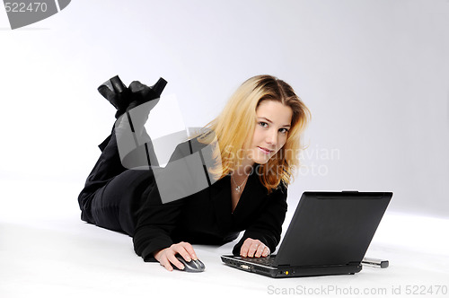 Image of Young businesswoman