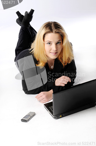 Image of Young businesswoman