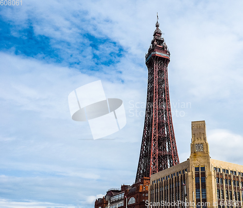 Image of The Blackpool Tower (HDR)