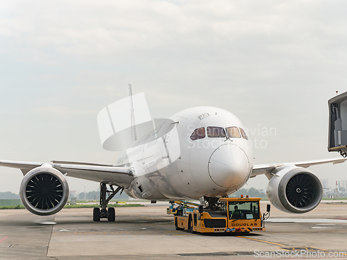 Image of Japan Airlines Boeing 787-8 in Ho Chi Minh City