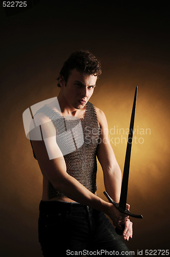 Image of Guy with a sword