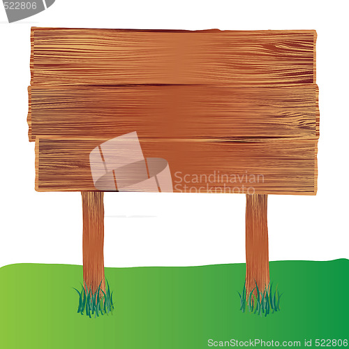 Image of wood sign