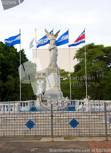 Image of statue ruben dario plaza de la republica managua nicaragua