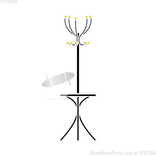 Image of Office Coat Stand Icon