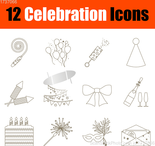 Image of Celebration Icon Set