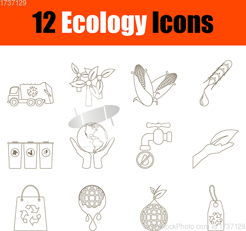 Image of Ecology Icon Set