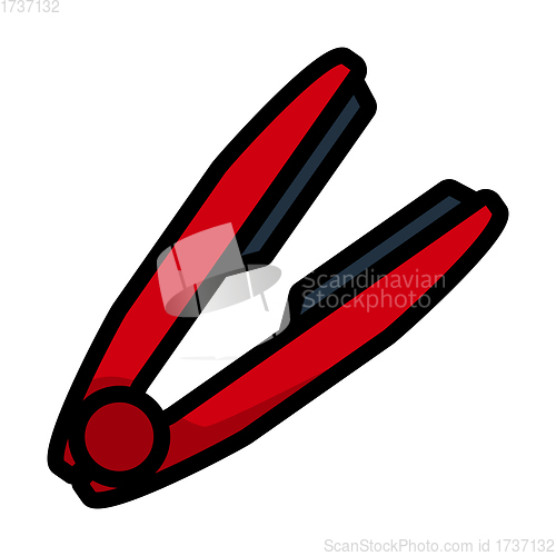 Image of Hair Straightener Icon