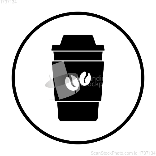 Image of Outdoor Paper Cofee Cup Icon