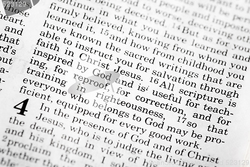 Image of 2 Timothy 3:16