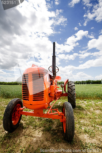 Image of Old Retro Tractor