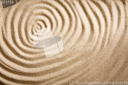 Image of Sand Swirl Background